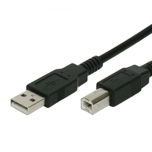 USB2.0 A-B 케이블 / 아두이노 우노,메가 전원,통신 우노 케이블 (3m) / 검정색
