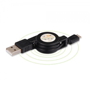 마이크로 USB 케이블 롤타입 / 블랙 (Micro USB 5pin Cable)